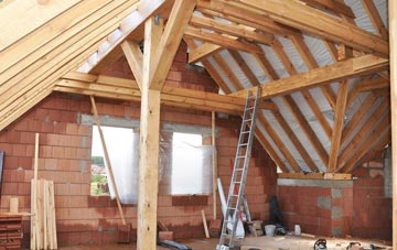 Briery Hill attic trusses