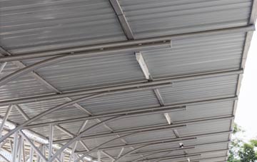 installing Briery Hill metal roofing